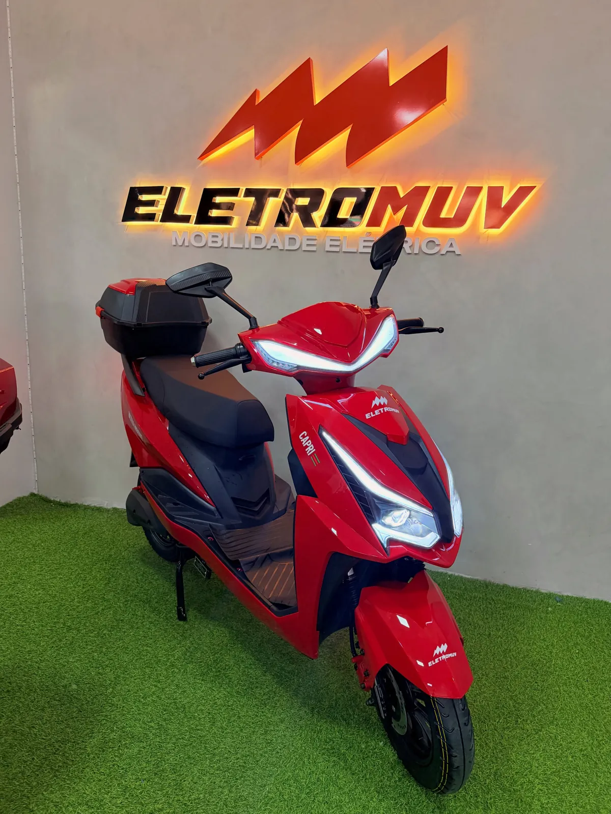Scooter elétrica Capri 1000w vermelha