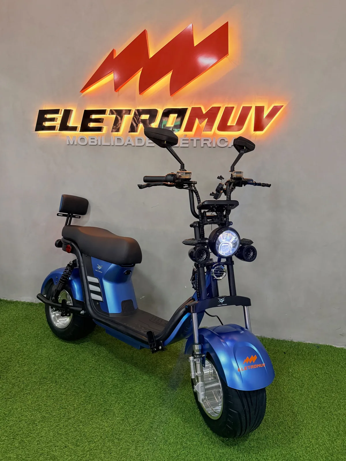 Scooter elétrica X12 Pro azul