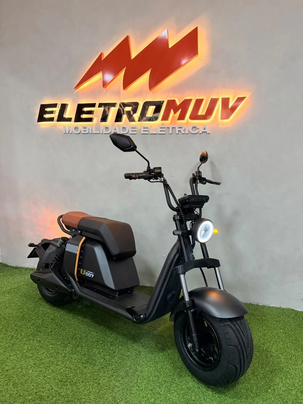 Scooter elétrica 007 1000W preta