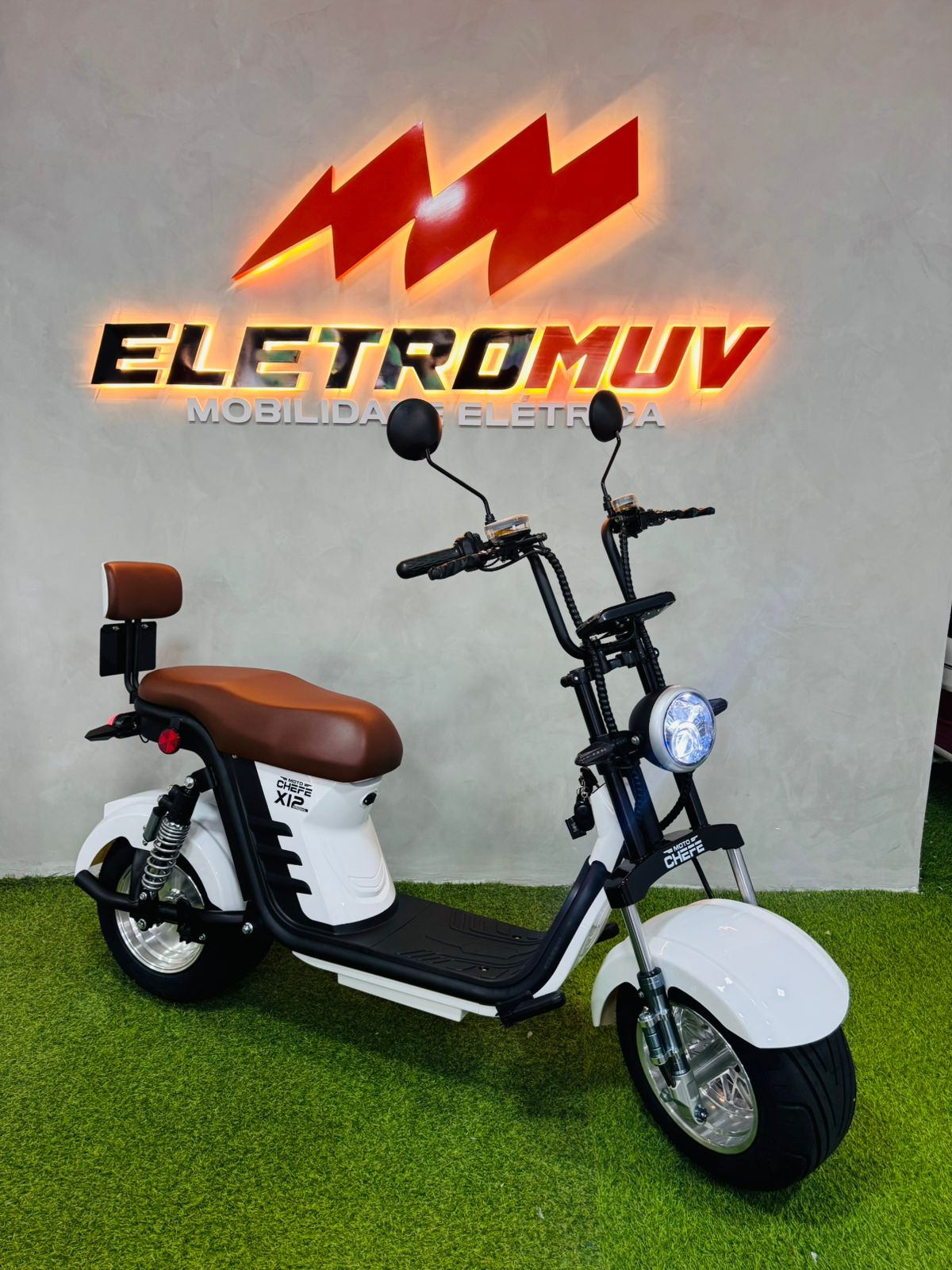 Scooter elétrica X12 Moto Chefe