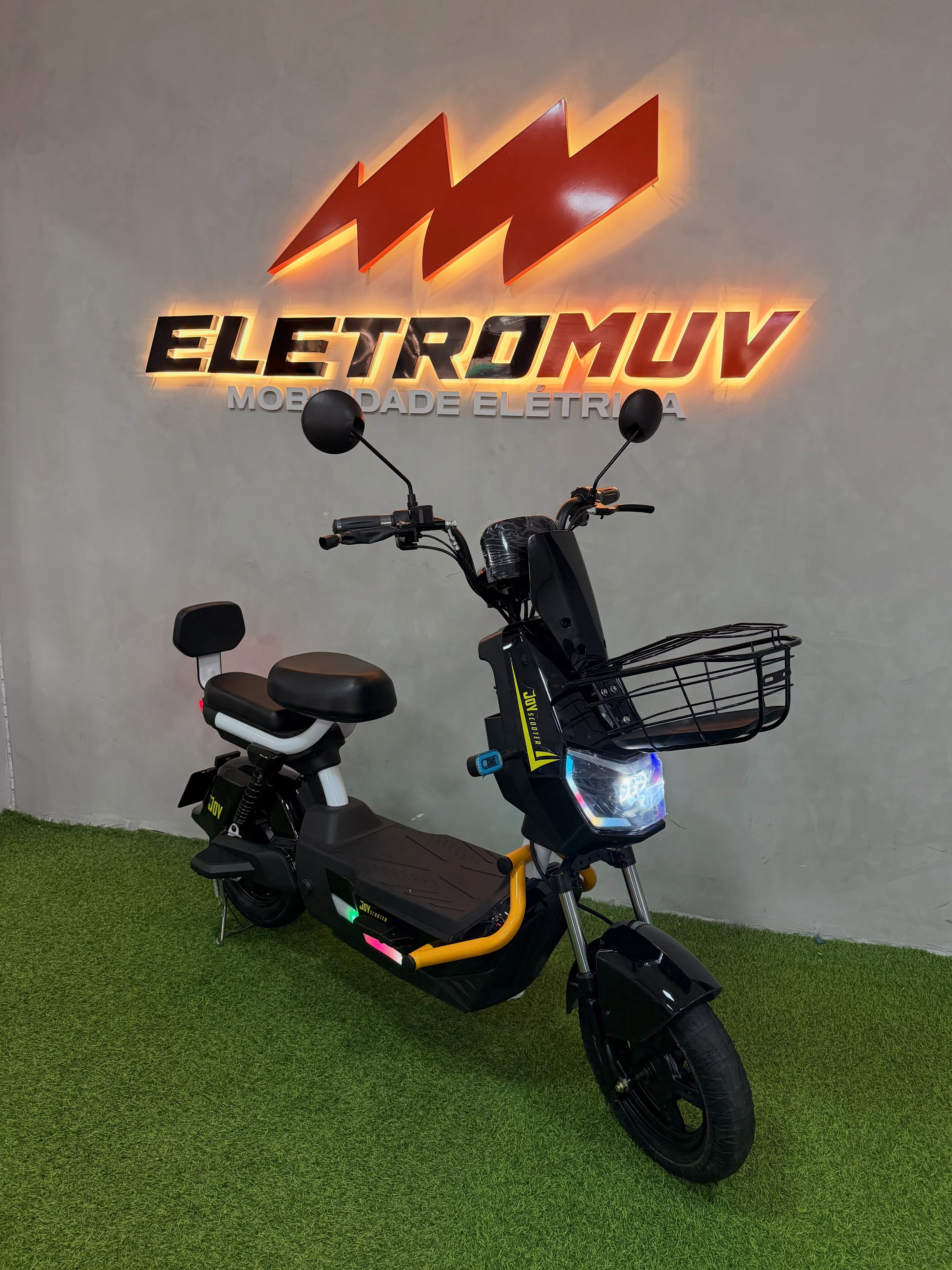Scooter elétrica Y2 800W preta